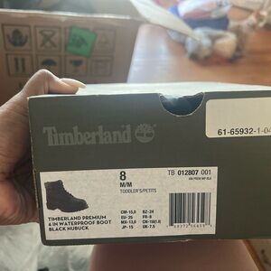 Black Timberland boots Good condition